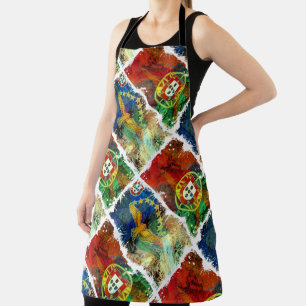 Portuguese designs apron