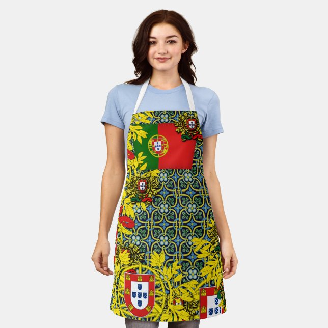 Portuguese designs  apron (Worn)