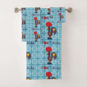 Portuguese designs  bath towel set