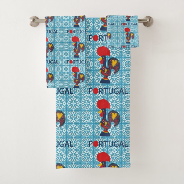Portuguese designs  bath towel set (Insitu)