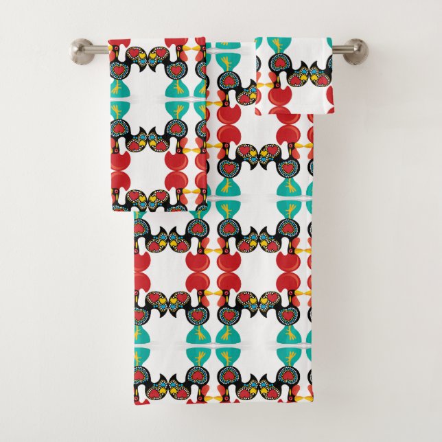 Portuguese designs  bath towel set (Insitu)