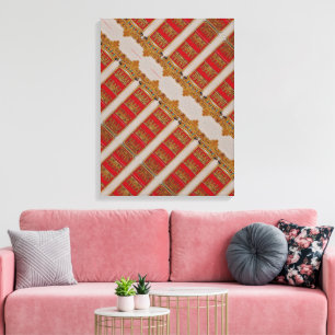 Portuguese designs canvas print