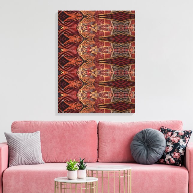 Portuguese designs canvas print (Insitu(LivingRoom))