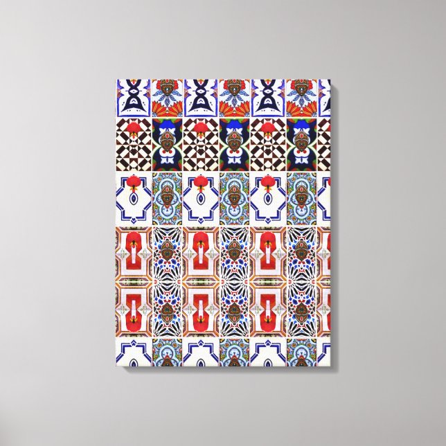 Portuguese designs canvas print (Front)