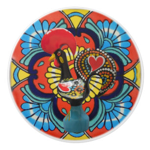 Portuguese designs ceramic knob