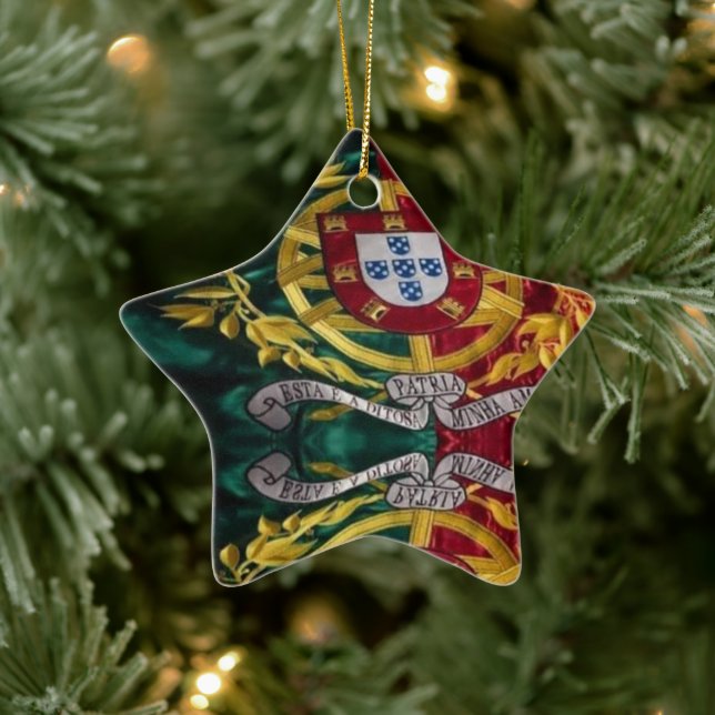 Portuguese designs ceramic ornament (Tree)