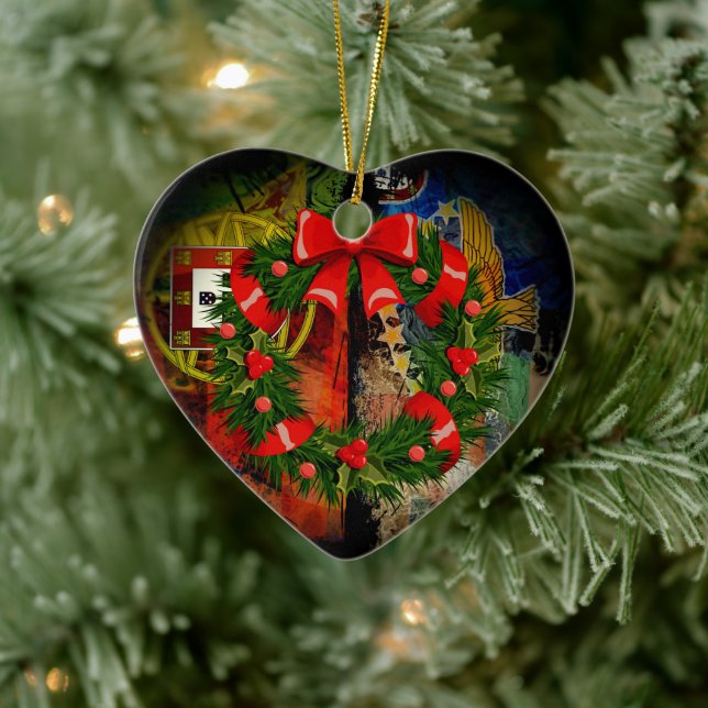 Portuguese designs ceramic tree decoration (Tree)