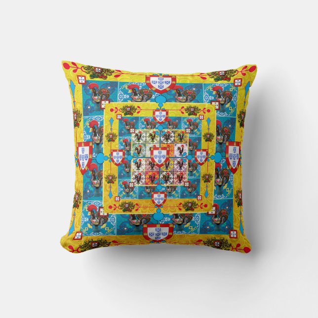Portuguese designs cushion (Front)