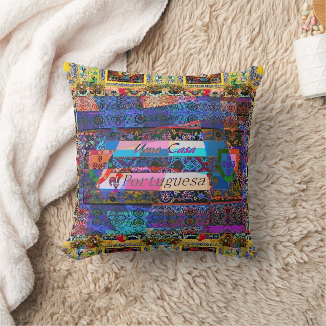 Portuguese designs cushion (Blanket)