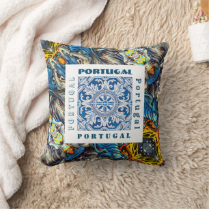 Portuguese designs cushion