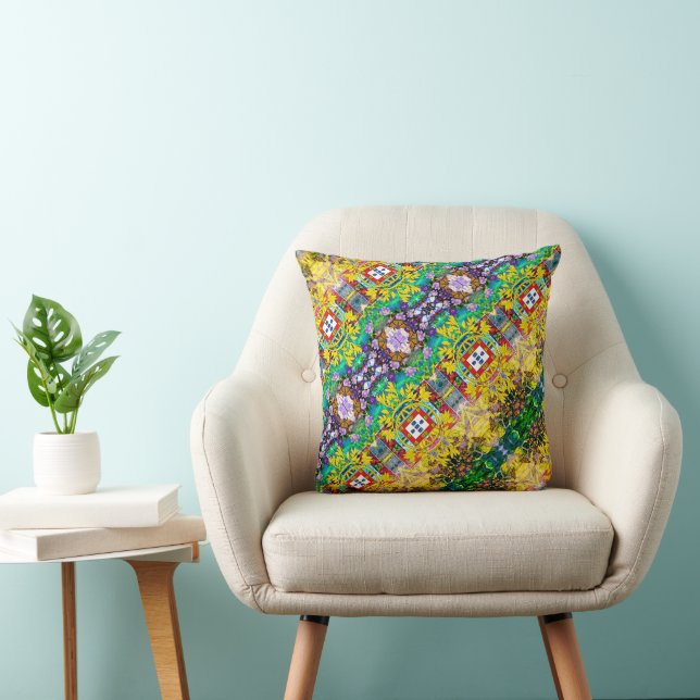 Portuguese designs cushion (Chair)