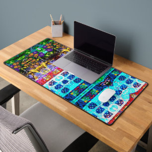 Portuguese designs desk mat