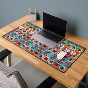 Portuguese designs desk mat