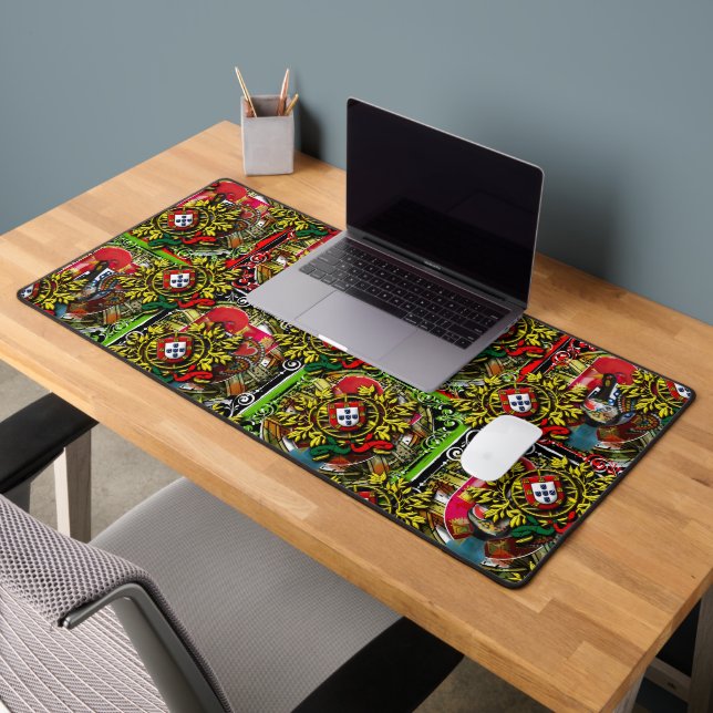 Portuguese designs desk mat (Office 2)