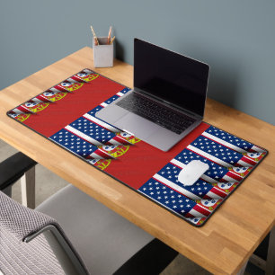 Portuguese designs desk mat
