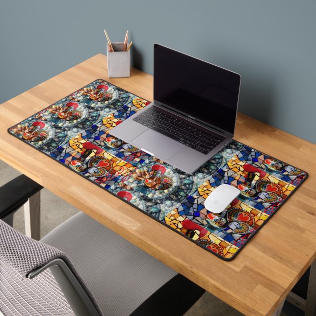 Portuguese designs desk mat (Office 2)