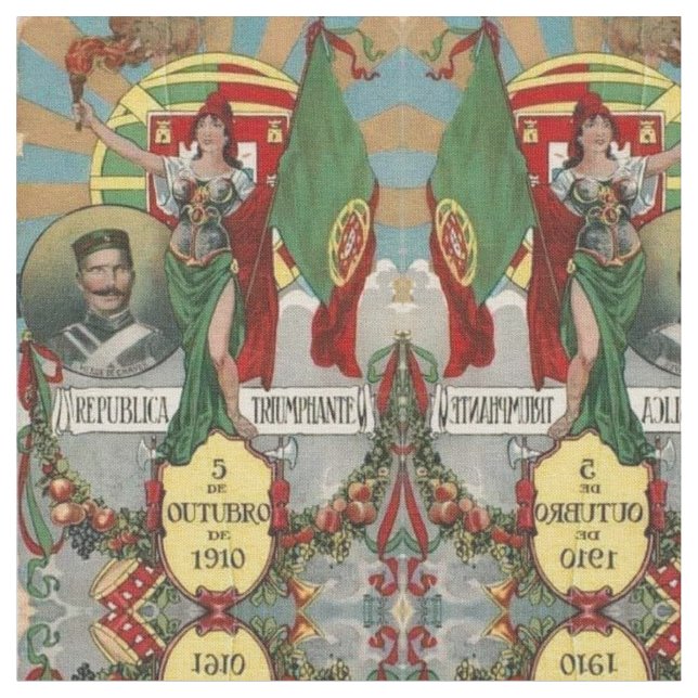 Portuguese designs  fabric (Close Up)