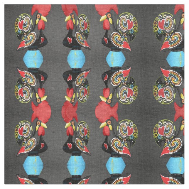 Portuguese designs  fabric (Close Up)