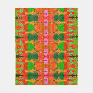 Portuguese designs fleece blanket