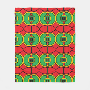 Portuguese designs  fleece blanket