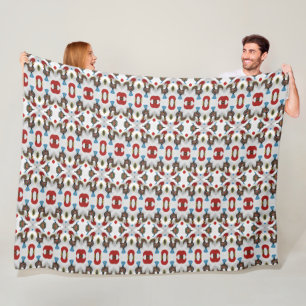 Portuguese designs fleece blanket