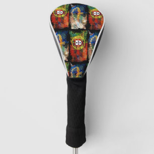 Portuguese designs golf head cover