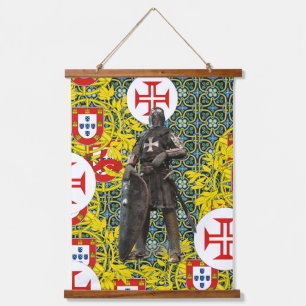 Portuguese designs hanging tapestry