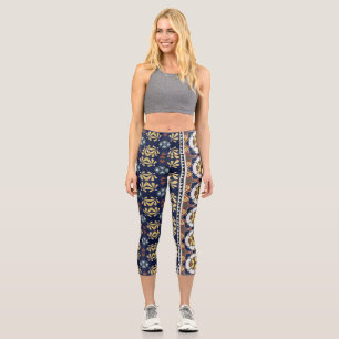 Portuguese designs High Waisted Capris