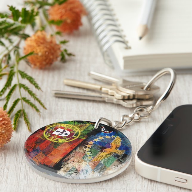 Portuguese designs key ring (Front Right)
