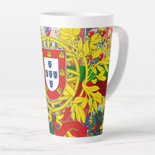 Portuguese designs  latte mug