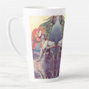 Portuguese designs latte mug