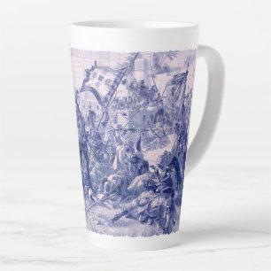 Portuguese designs latte mug