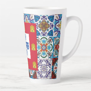 Portuguese designs  latte mug