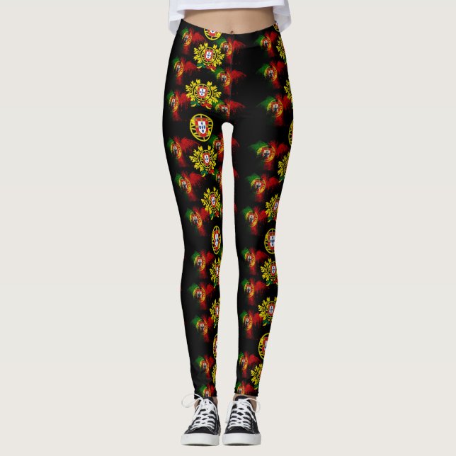 Portuguese designs leggings (Front)