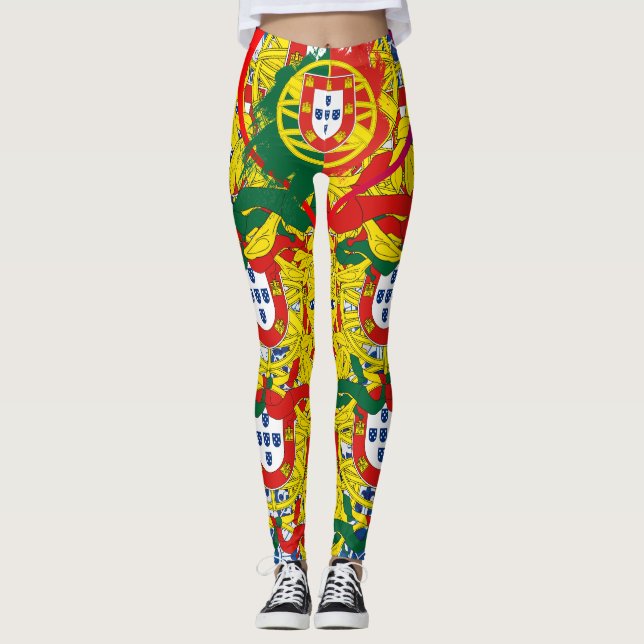Portuguese designs leggings (Front)