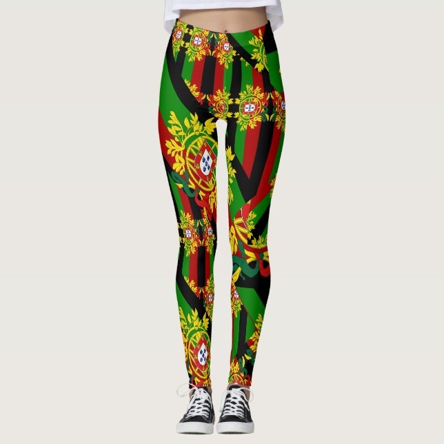 Portuguese designs leggings (Front)