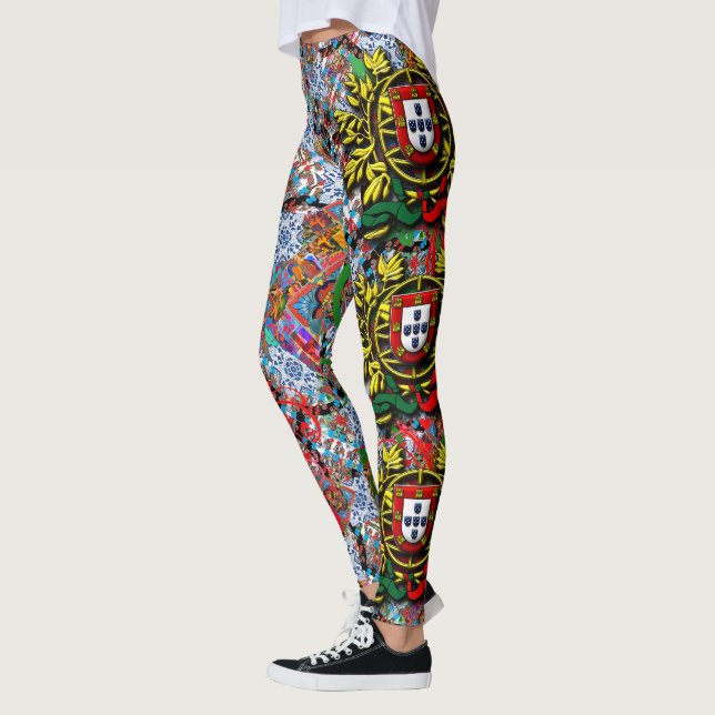 Portuguese designs leggings (Left)