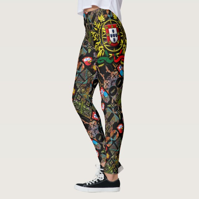 Portuguese designs leggings (Left)
