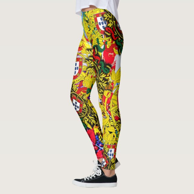 Portuguese designs leggings (Left)