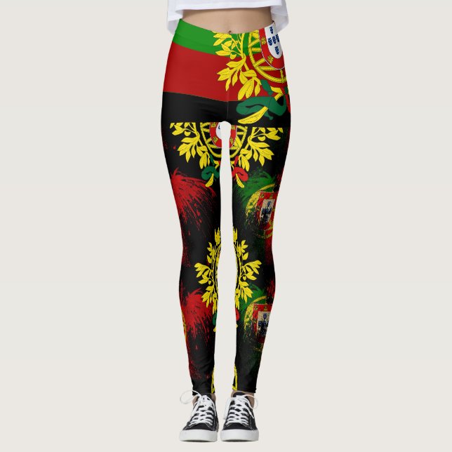Portuguese designs leggings (Front)