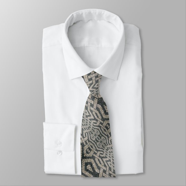 Portuguese designs neck tie (Tied)