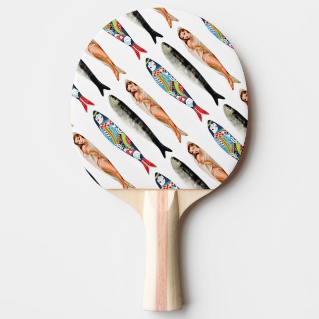 Portuguese designs  ping pong paddle (Front)