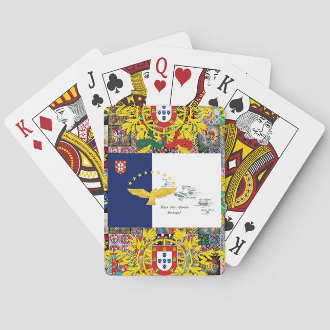 Portuguese designs  playing cards (Back)