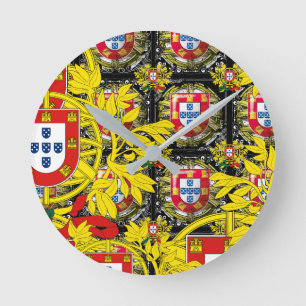Portuguese designs  round clock
