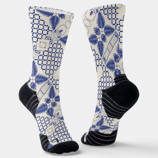Portuguese designs  socks (Angled)