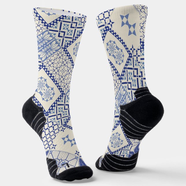 Portuguese designs  socks (Angled)