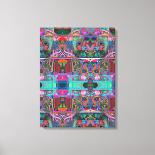 Portuguese designs Stretched Canvas Print