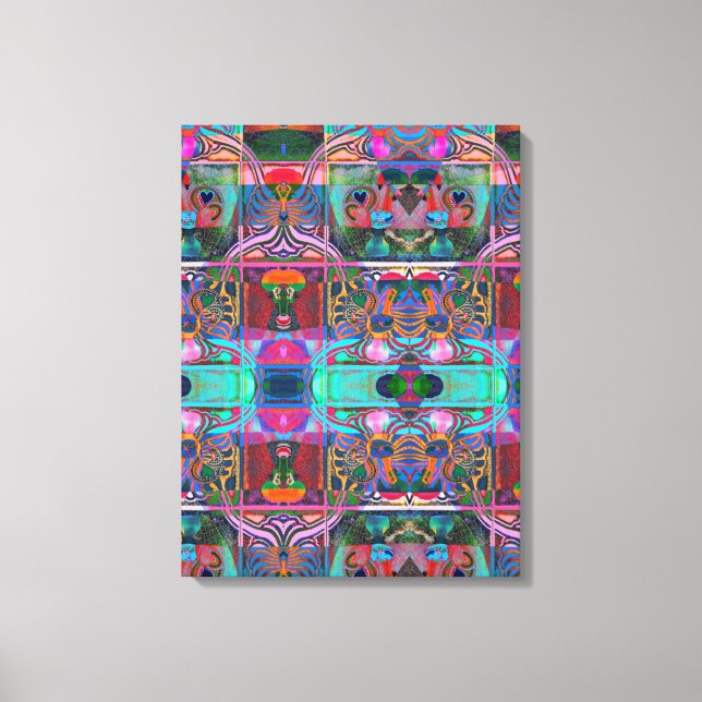 Portuguese designs Stretched Canvas Print (Front)