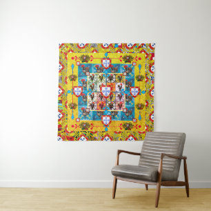 Portuguese designs tapestry