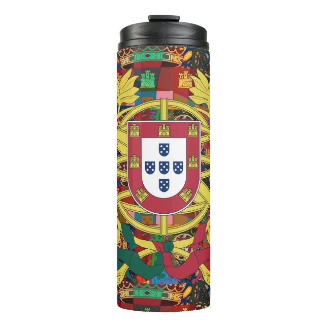 Portuguese designs  thermal tumbler (Front)